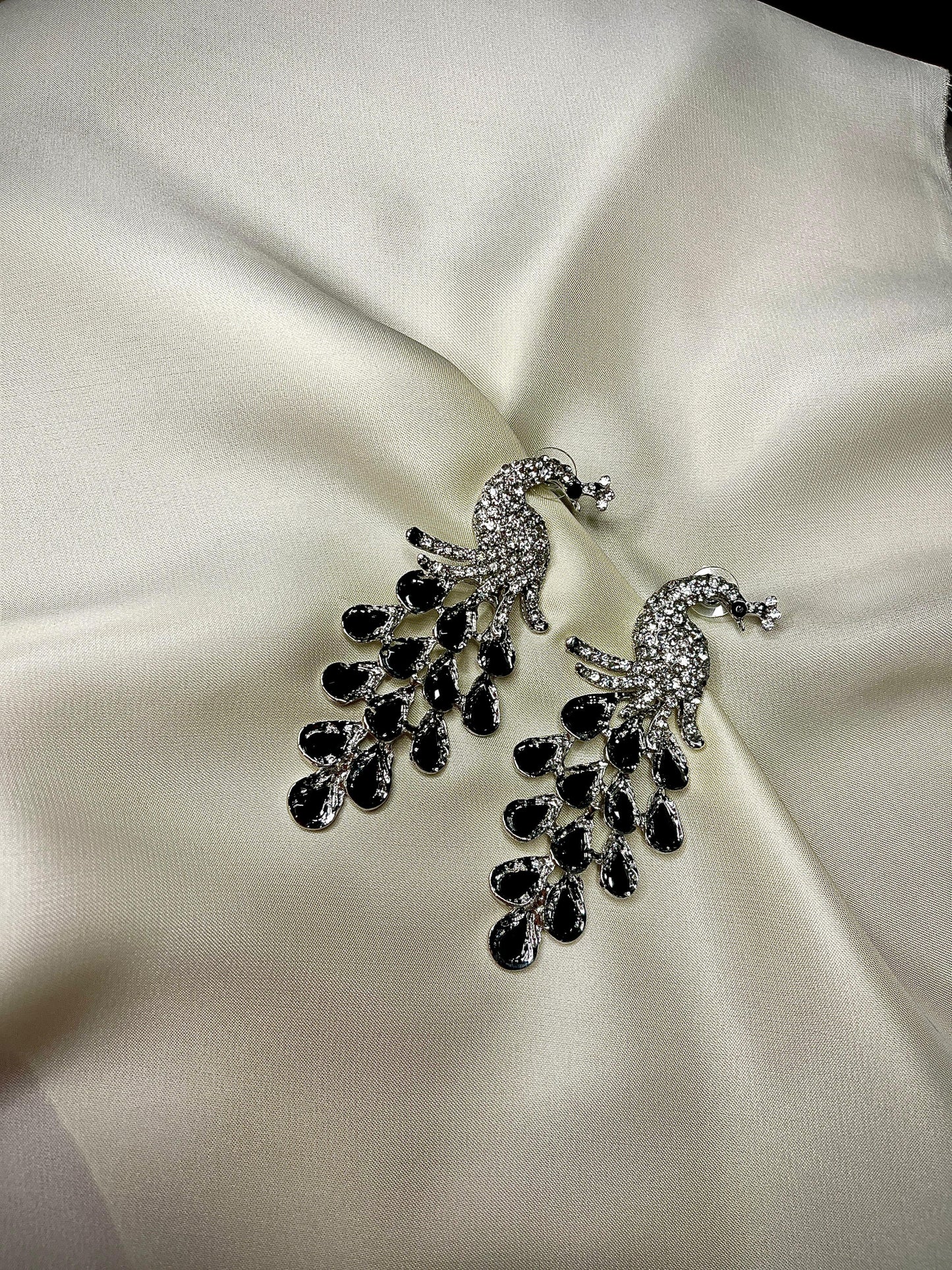 Peacock Earrings