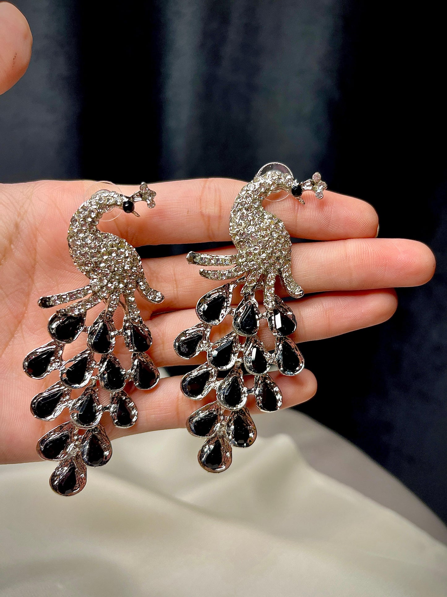 Peacock Earrings