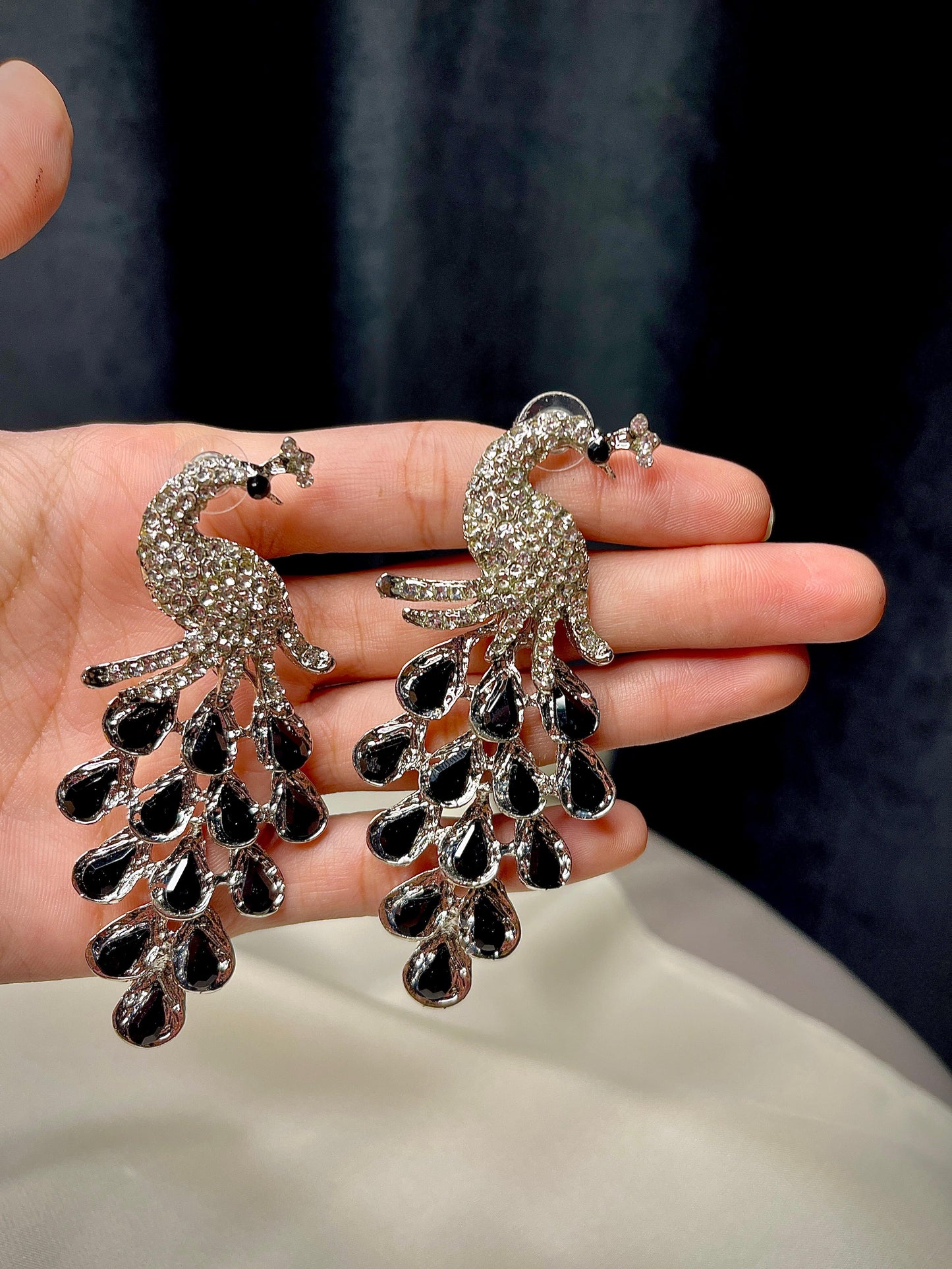 Peacock Earrings