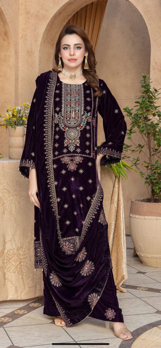 Sandali - 3pc Stitched suit
